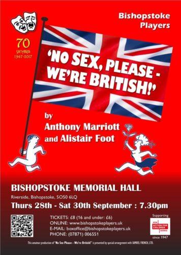 Poster for "No Sex, Please - We're British!"